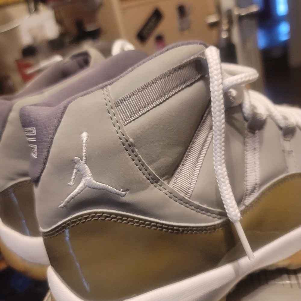 Air jordan  11 retro 2001 release cool grey mens size 12.5 complete. - Picture 5 of 16